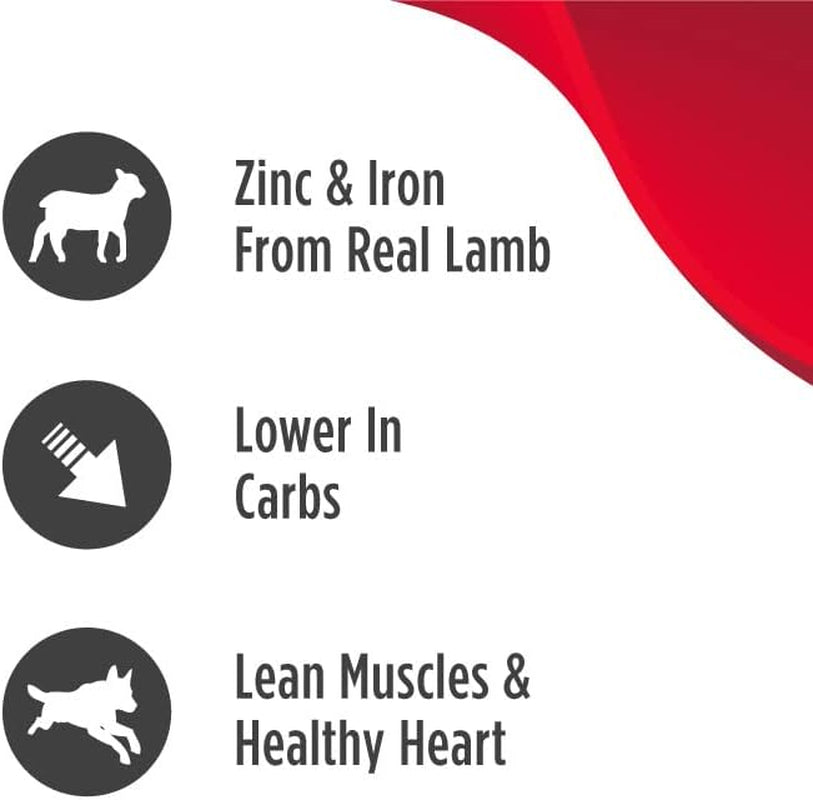 Adult Dog Food: Grain Free, All Natural Dry Pet Kibble for Large and Small Breed Dogs - Lamb, Salmon, or Turkey Recipe