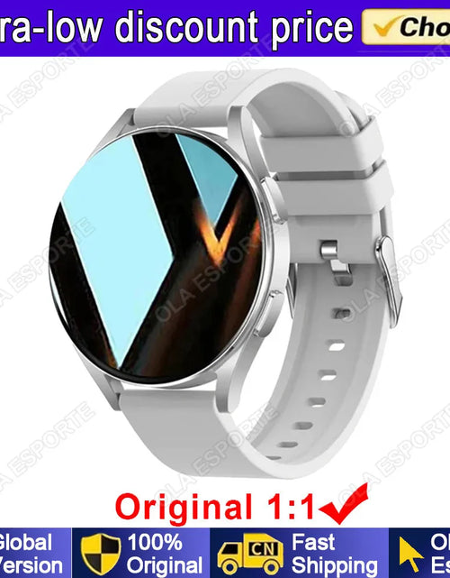 Load image into Gallery viewer, 2024 New Bluetooth Call Smart Watch 6 Pro Heart Rate Custom Dials Sport Men Woman Smarthwhatch Health Monitor Smartwatch for Man
