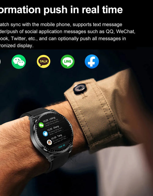 Load image into Gallery viewer, New TWS Earphone Smart Watch NFC Function Fitness Tracker Sports Smartwatch Health Monitoring Bluetooth Wireless Headset Watches
