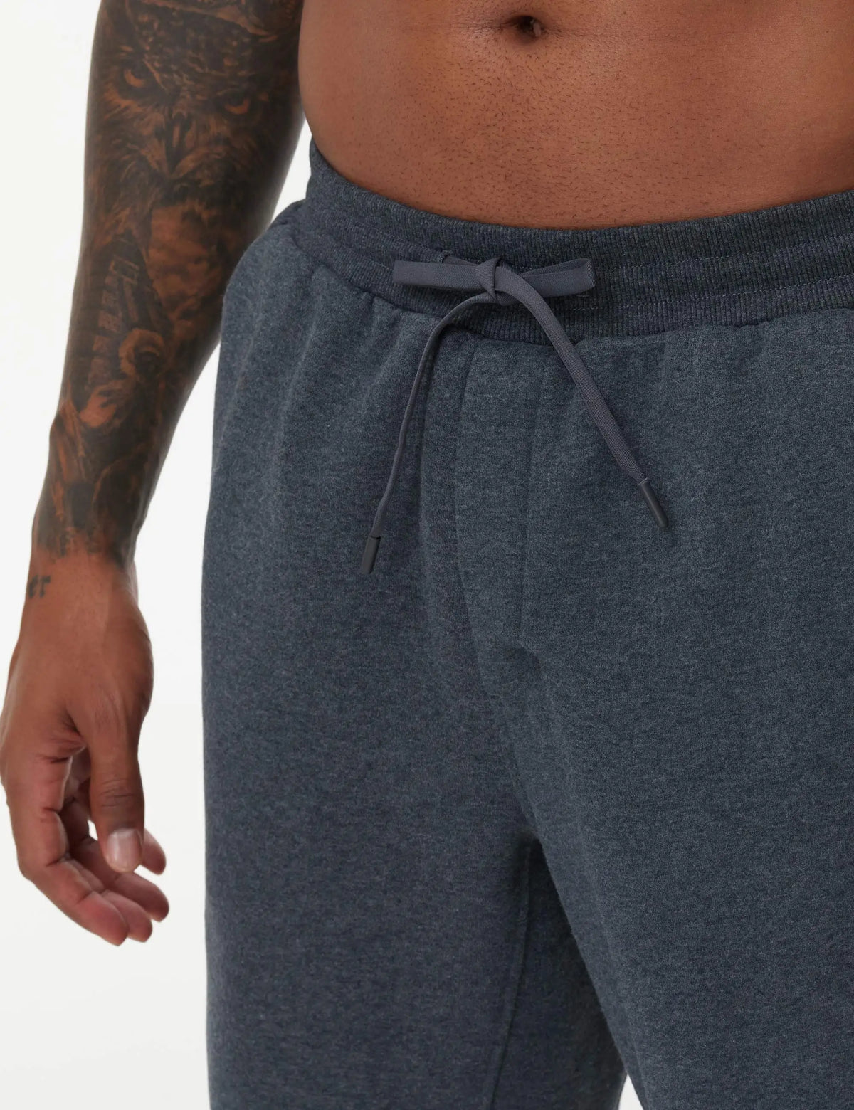 THE GYM PEOPLE Men's Fleece Workout Sweatpants Drawstring Tapered Running Lounge Jogger Pants with Pockets