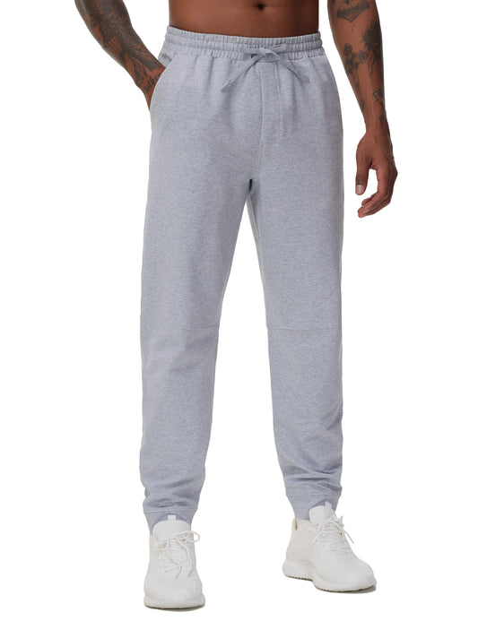 THE GYM PEOPLE Men's Drawstring Workout Joggers Pants Lightweight Tapered Running Lounge Sweatpants with Pockets