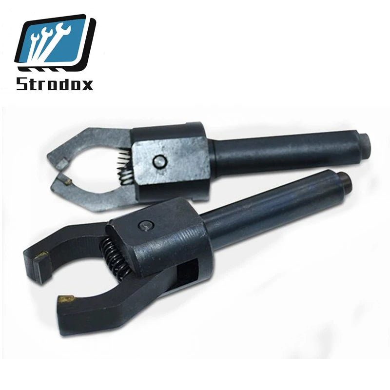 Alloy-inlaid Automatic Sprue Puller 20 25 32 mm Feeder Two Claws Sqaure Round Bar Puller Clipper Back-Pull Extractor Lathes