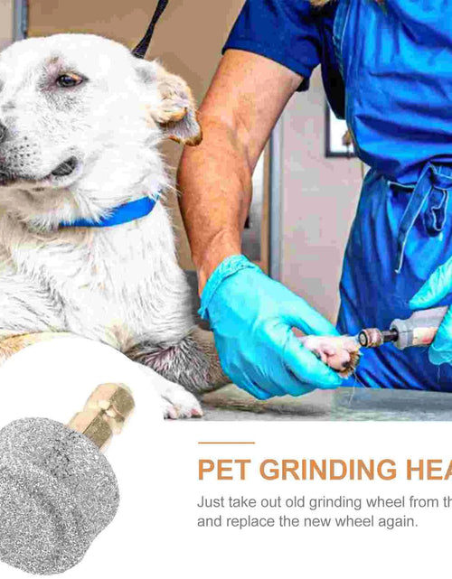 Load image into Gallery viewer, Pet Paw Grooming Professional Spare Grinding Head Toenail Paws Grinder Grinders Tools
