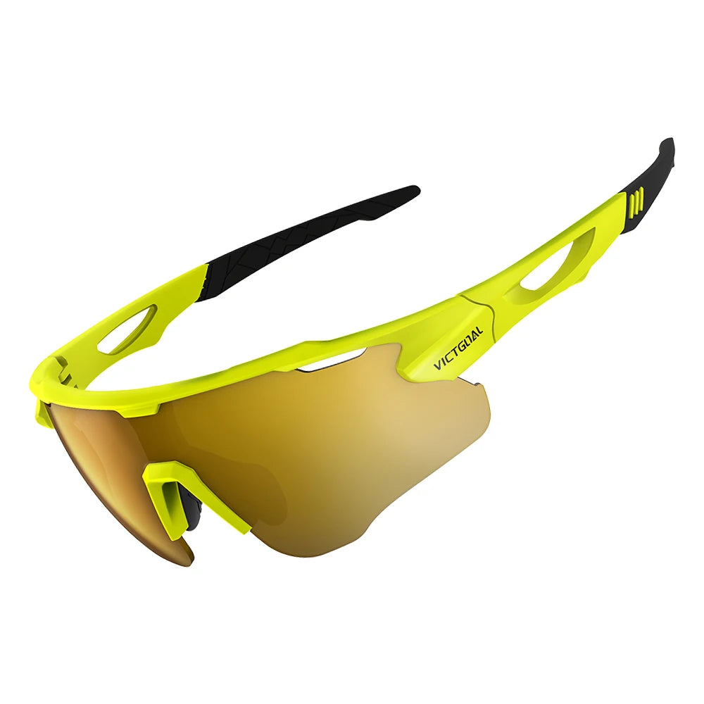 VICTGOAL Outdoor Sports Polarized Sunglasses for Men Women UV400 Protection Mountain Bike Glasses Running Climbing Cycling Polarized Glasses
