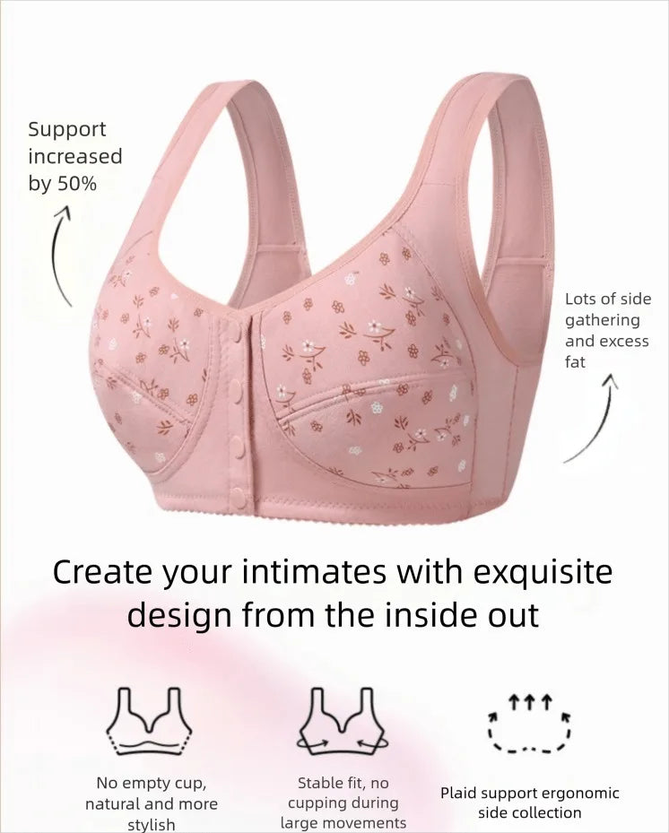 7pcs Elegant Lace Push Up Seamless Bras for Women Large Plus Size Breathable Lingerie,  All-Day Wear for Breasts Brassiere Femme