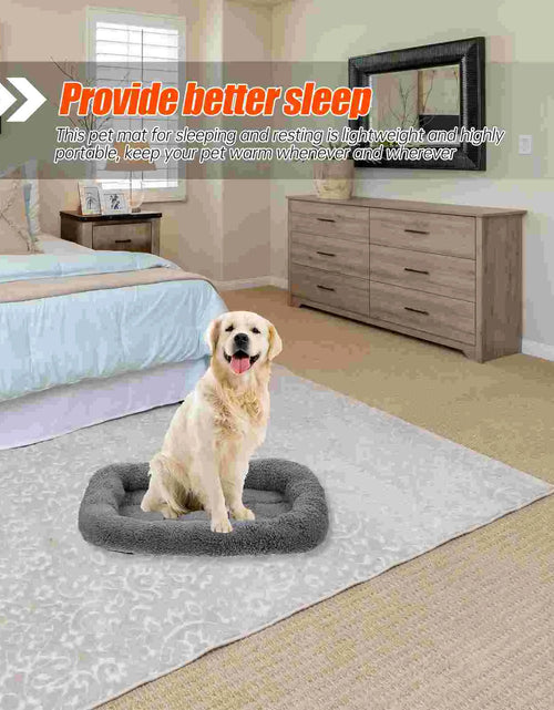 Load image into Gallery viewer, Pet Mat Dog Cushion Bed Outdoor Kennels for Large Dogs Supple Comfortable Cloth Orthopedic
