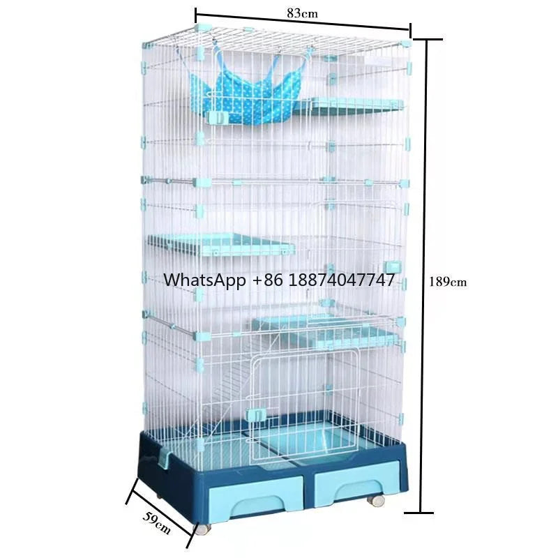 Dog cat cages enclosures Manufacture outdoor pet carriers folding cat cage layer cage for sale metal