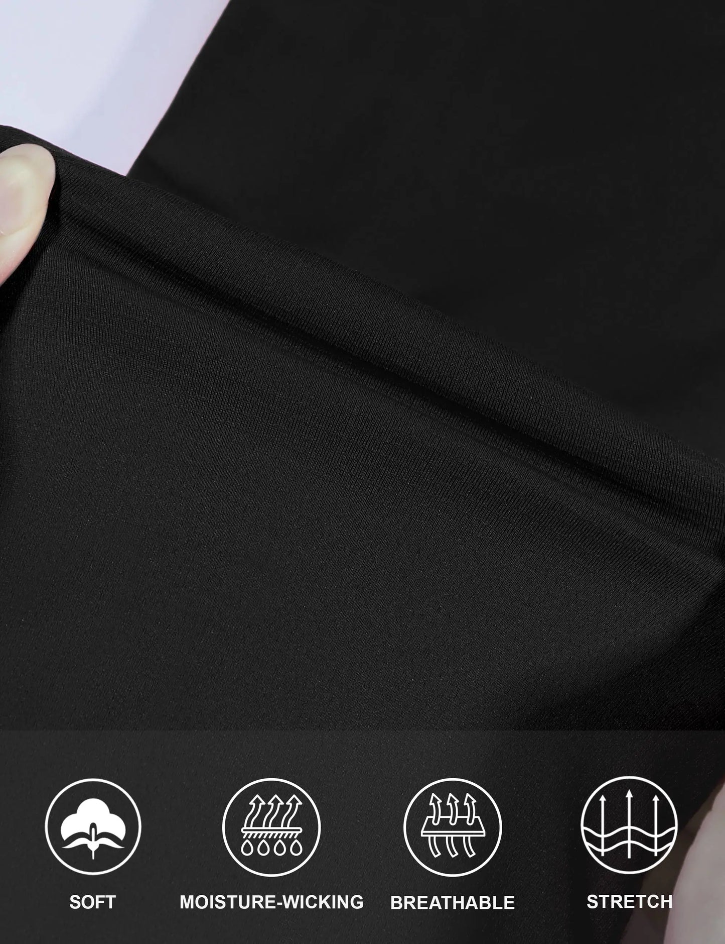 THE GYM PEOPLE High Waist Tummy Control Compression Shorts for Women Yoga Workout Athletic Running Fitness Shorts