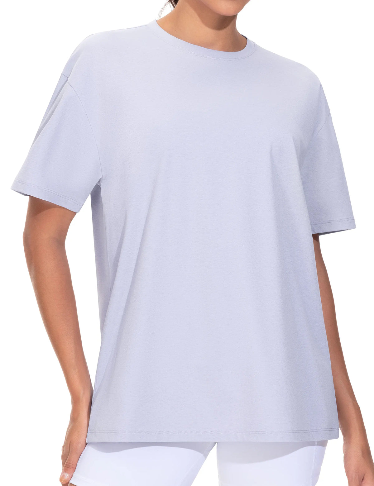 THE GYM PEOPLE Women's Oversized T Shirts Summer Casual Short Sleeve Tops Crewneck Loose Workout Basic Tees