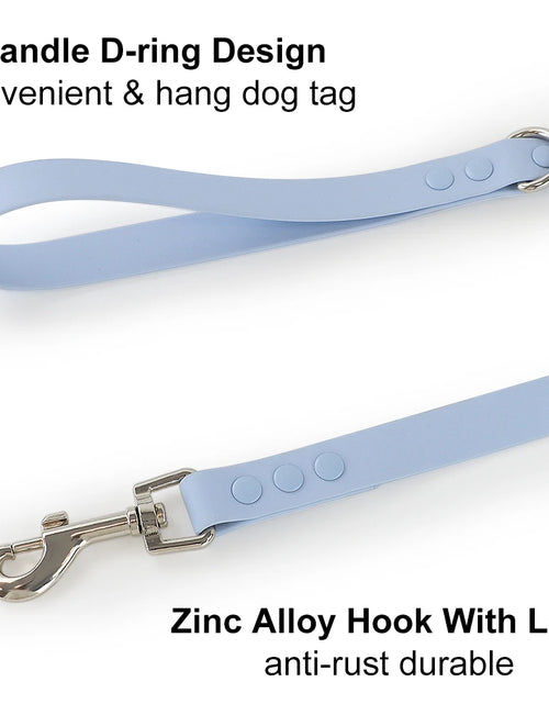 Load image into Gallery viewer, No Pull D Ring Dog Harness Set Pet Collar Leash Set Adjustable Designer Custom Waterproof Pvc Dog Harness Set
