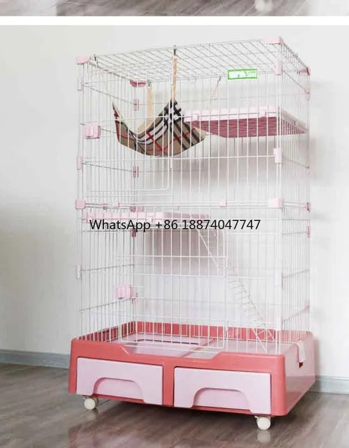 Load image into Gallery viewer, Dog cat cages enclosures Manufacture outdoor pet carriers folding cat cage layer cage for sale metal
