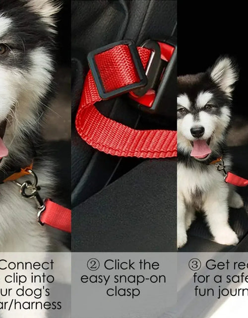 Load image into Gallery viewer, Ensure Your Precious Pet&#39;s Safety and Happiness on the Road with this Secure, Adjustable, and Comfortable 1pc Travel Harness Sea
