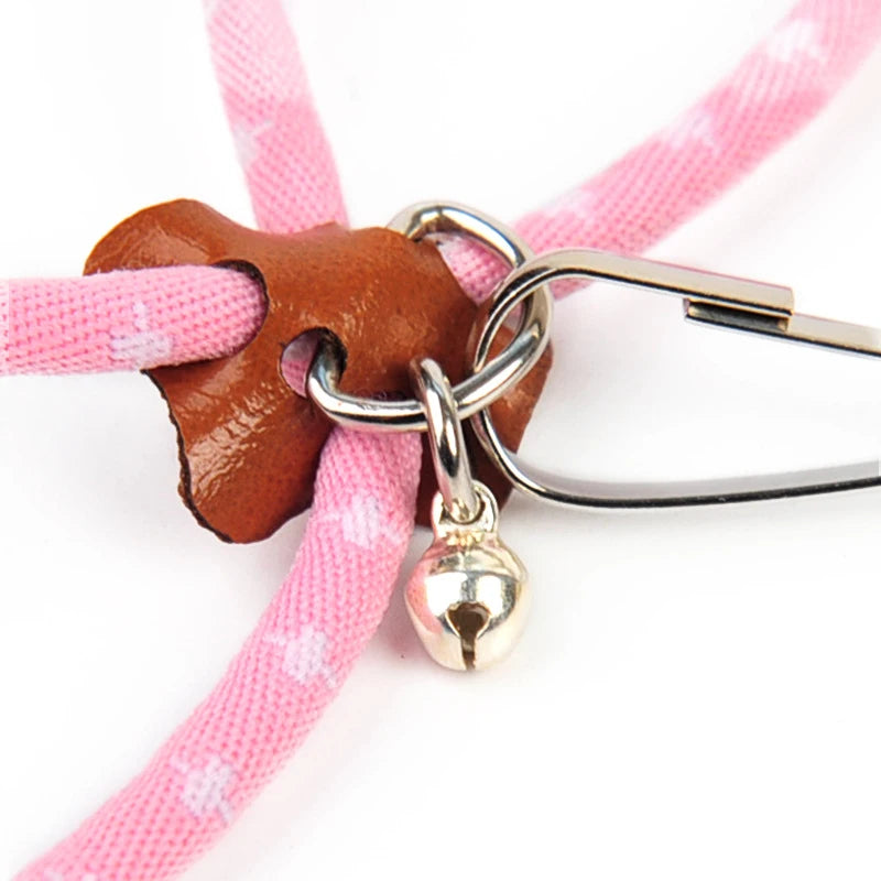 New Small Pet Adjustable Soft Harness Leash Bird Parrot Mouse Hamster Ferrets Rat Pet Pig Leash Guinea Pig Accessories