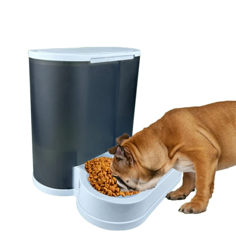 Large Capacity Pet Feeders with Water Dispenser Small Dog Cats Bowl Automatic Water Dispenser Watering Feeding Supply M68E