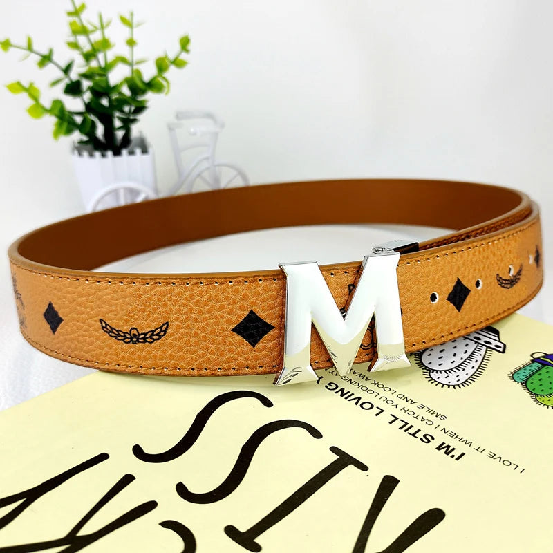 Women's Genuine Leather Belts, Classic and Retro European-style Belts, High-end and Luxurious Men's Business Belts, Fashionable Printed Women's Belts, Trendy Personalized Belts. High-end Brand Belt.