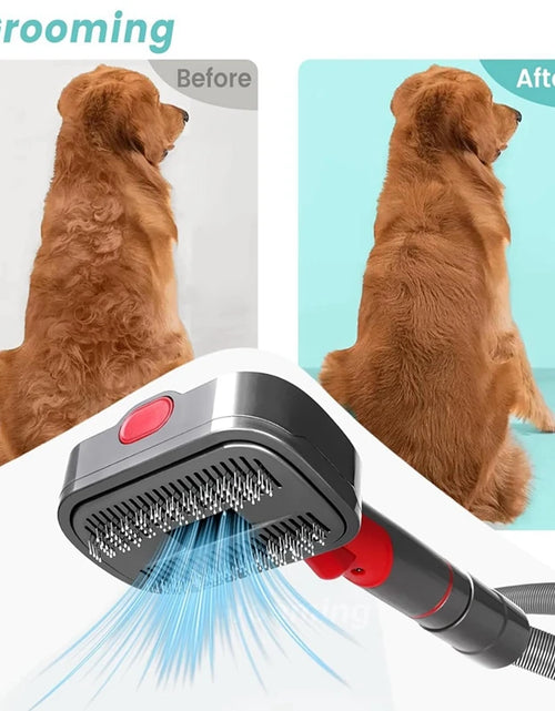 Load image into Gallery viewer, Pet Dog Grooming Kit For Dyson Vacuum V7 V8 V10 V11 V12 V15,Dog Grooming Brush Attachment,Dog Hair Groomer Tools
