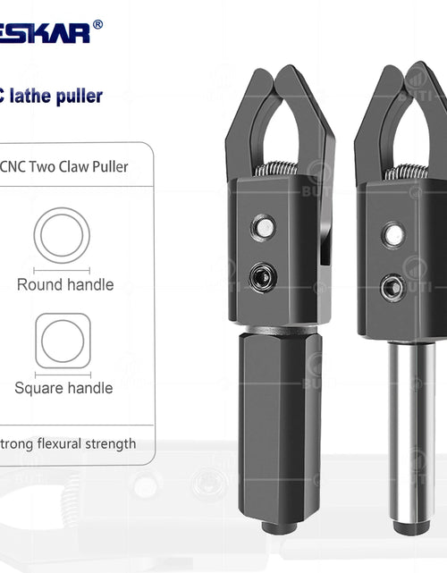 Load image into Gallery viewer, CNC Lathe Tools Automatic Round Handle Square Handle Feeder 16/20/25/32 Puller High Precision Alloy Hardened Version Ten Springs
