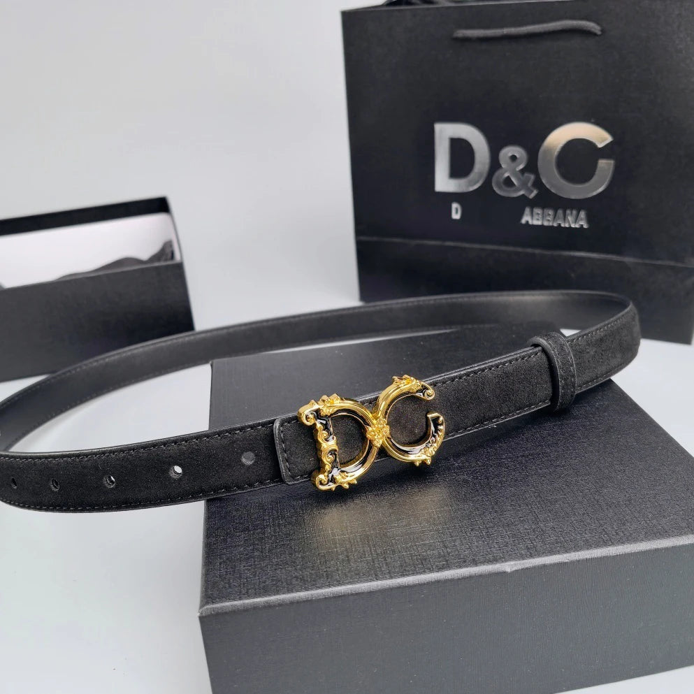 Women's Genuine Leather Belt, 2026 Summer New Style Women's Belt, Italian High-end Brand Women's Belt, Fashionable and Versatile Letter Design, Decorative Denim Belt, Versatile Casual and Business Belt. Suitable for Pairing w