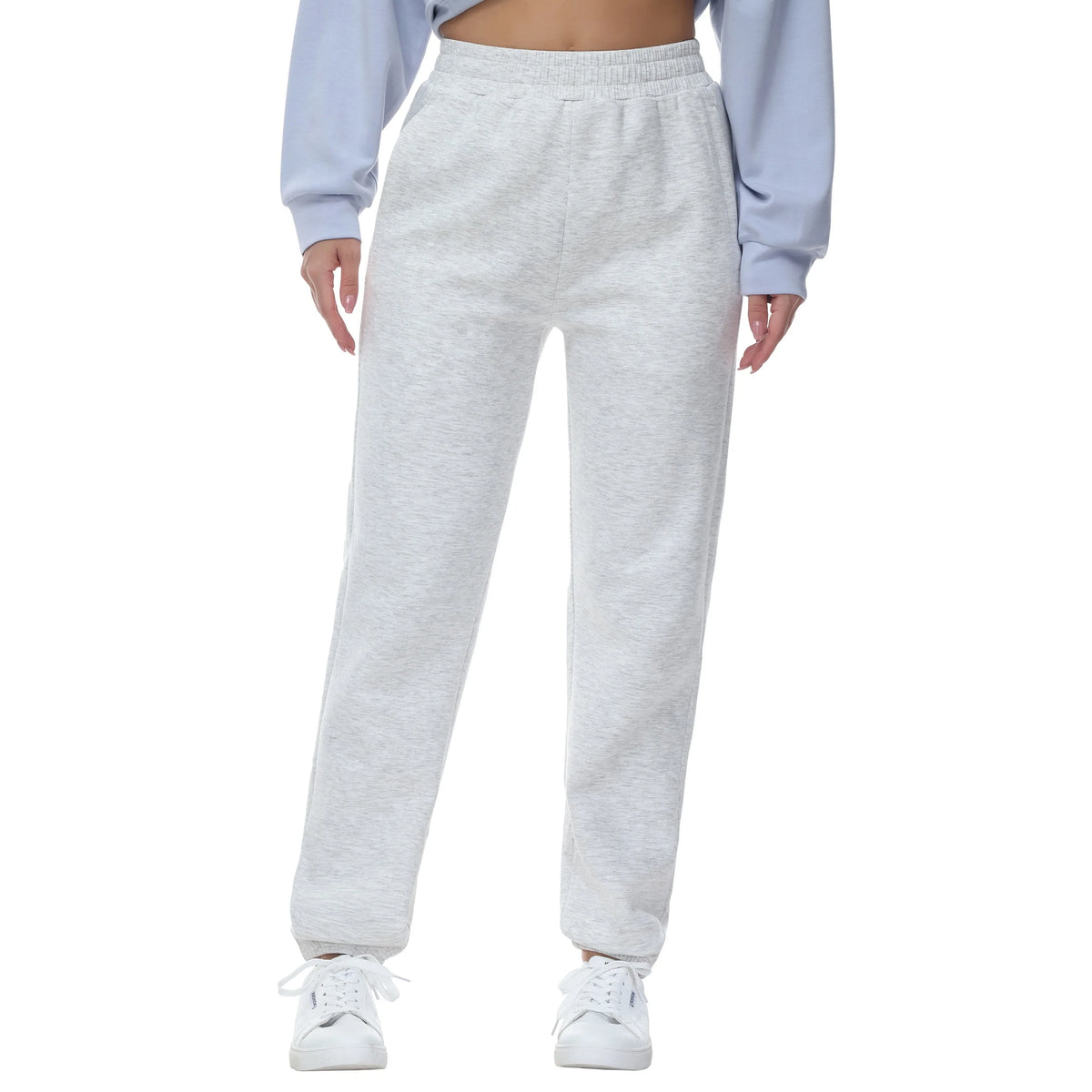 THE GYM PEOPLE Women's Baggy Cinch Bottom Sweatpants Lightweight Workout Joggers Pants with Pockets