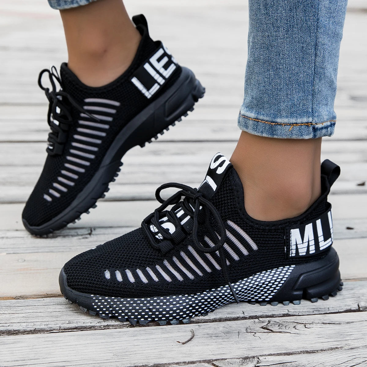 Woman Shoes, Women Sneakers Casual Running Shoes, Fashion Sneakers, Soft Sole Shoes for Woman Daily Commute Sports Outdoor Training