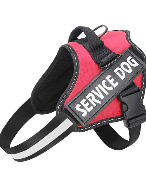 Load image into Gallery viewer, Service Dog Harness,No Pull,Easy On And Off,3M Reflective Breathable,Easy-Adjust Pet Halters,Suitable For Small Medium Large Dog
