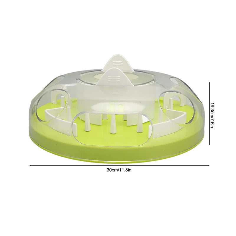 Pet Dog Cat Food Slow Feeder New Puzzle Interactive Toy Anti Slip Maze Bowl Puppy Pets Interactive Puzzle Slow Feeder