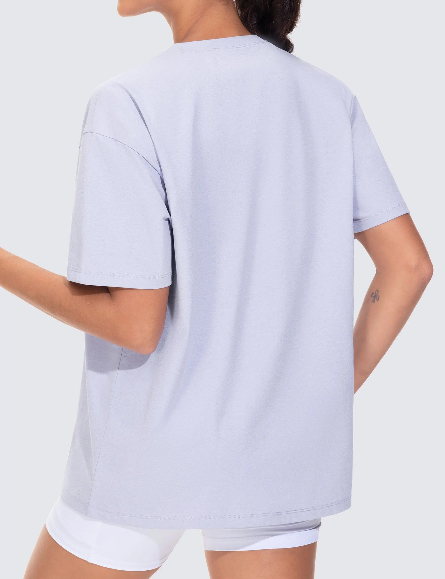 THE GYM PEOPLE Women's Oversized T Shirts Summer Casual Short Sleeve Tops Crewneck Loose Workout Basic Tees