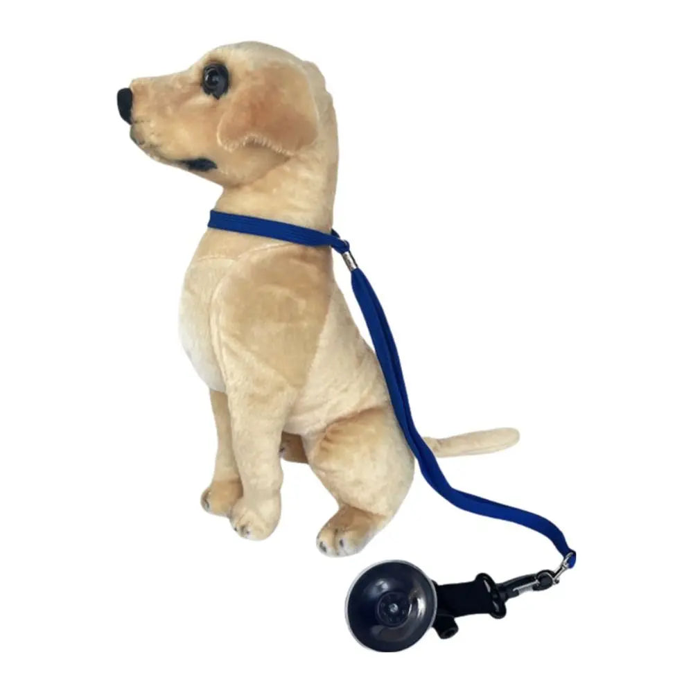 Adjustable Collar Dog Bathing Fixer with Buckle Tether Pet Grooming Restraint Leash Strong Suction Cup Harness Dog Table Sling