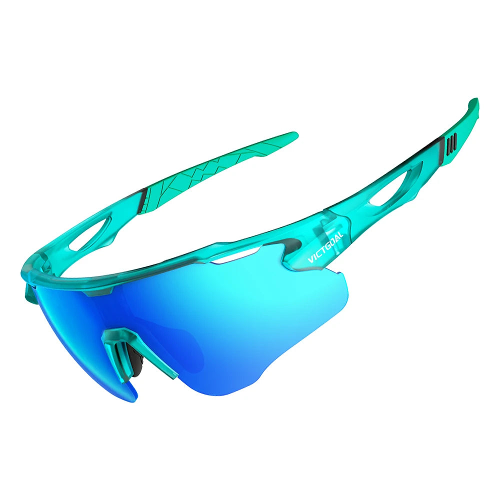VICTGOAL Outdoor Sports Polarized Sunglasses for Men Women UV400 Protection Mountain Bike Glasses Running Climbing Cycling Polarized Glasses