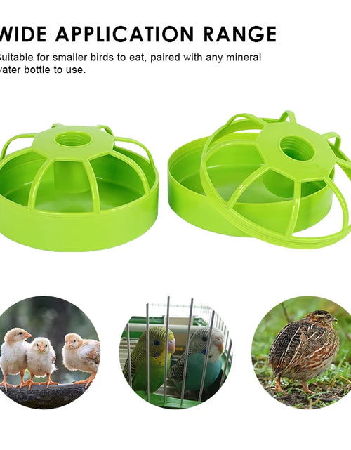 Load image into Gallery viewer, Bird Feeder Automatic Watering Dual Purpose Eight Grid Large Capacity Convenient Chicken Bird Parrot Feeding Box Pet Supplies
