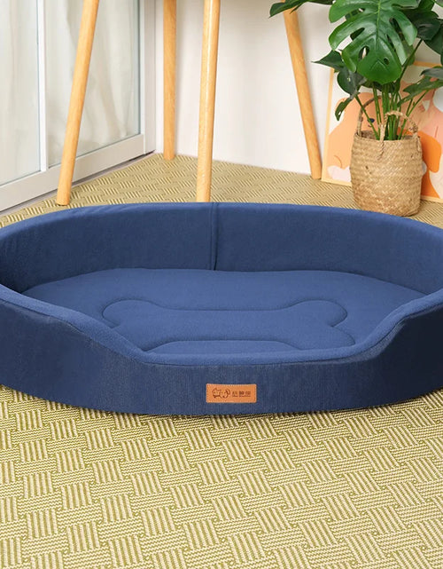 Load image into Gallery viewer, Dog Pet Beds Oxford Square Dog Bed For Large Dogs Size Dog Sofa Beds Waterproof Anti-Mite Inner Pad Washable Kennel Dog Gift
