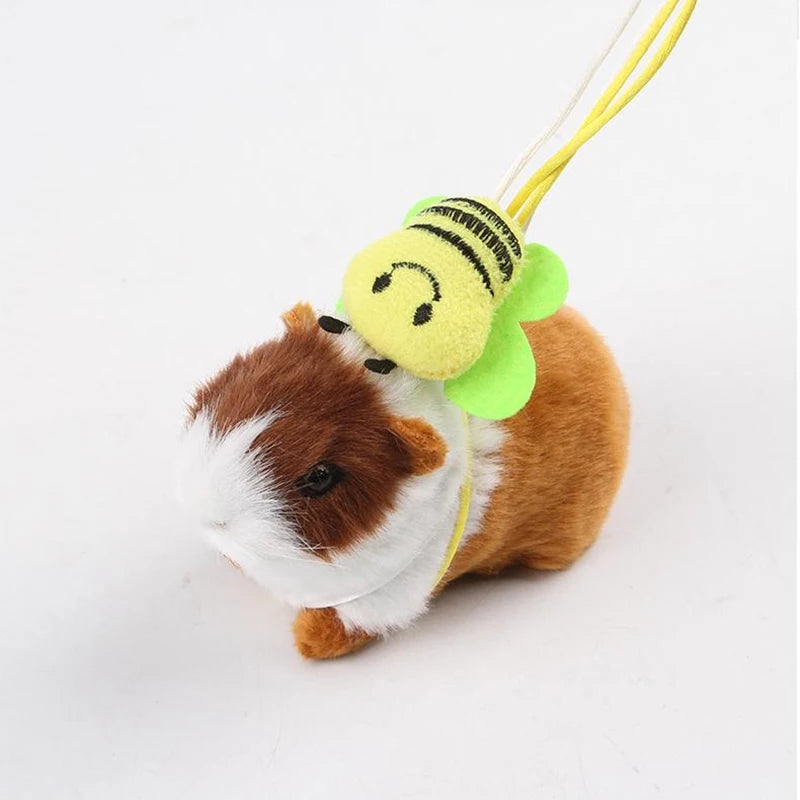 Small Pet Colorful Wings Traction Adjustable Rope Cute  Soft Harness Hamster Dutch Pig Guinea Pig Totoro Lizard Accessories