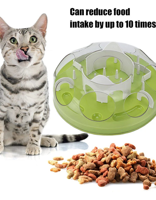 Load image into Gallery viewer, Pet Dog Cat Food Slow Feeder New Puzzle Interactive Toy Anti Slip Maze Bowl Puppy Pets Interactive Puzzle Slow Feeder
