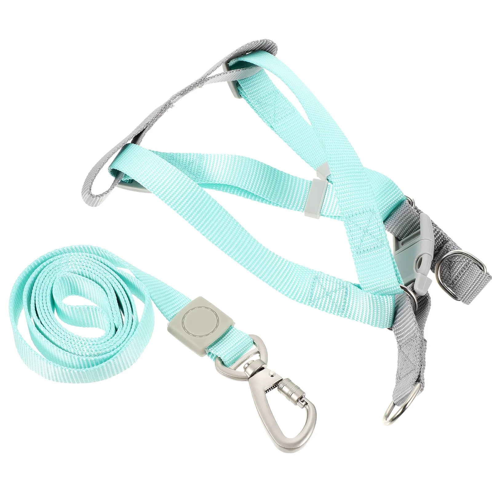 Adjustable Dog Harness Service Vest Leash Puppy Set Large for Dogs Polyester Collars Small