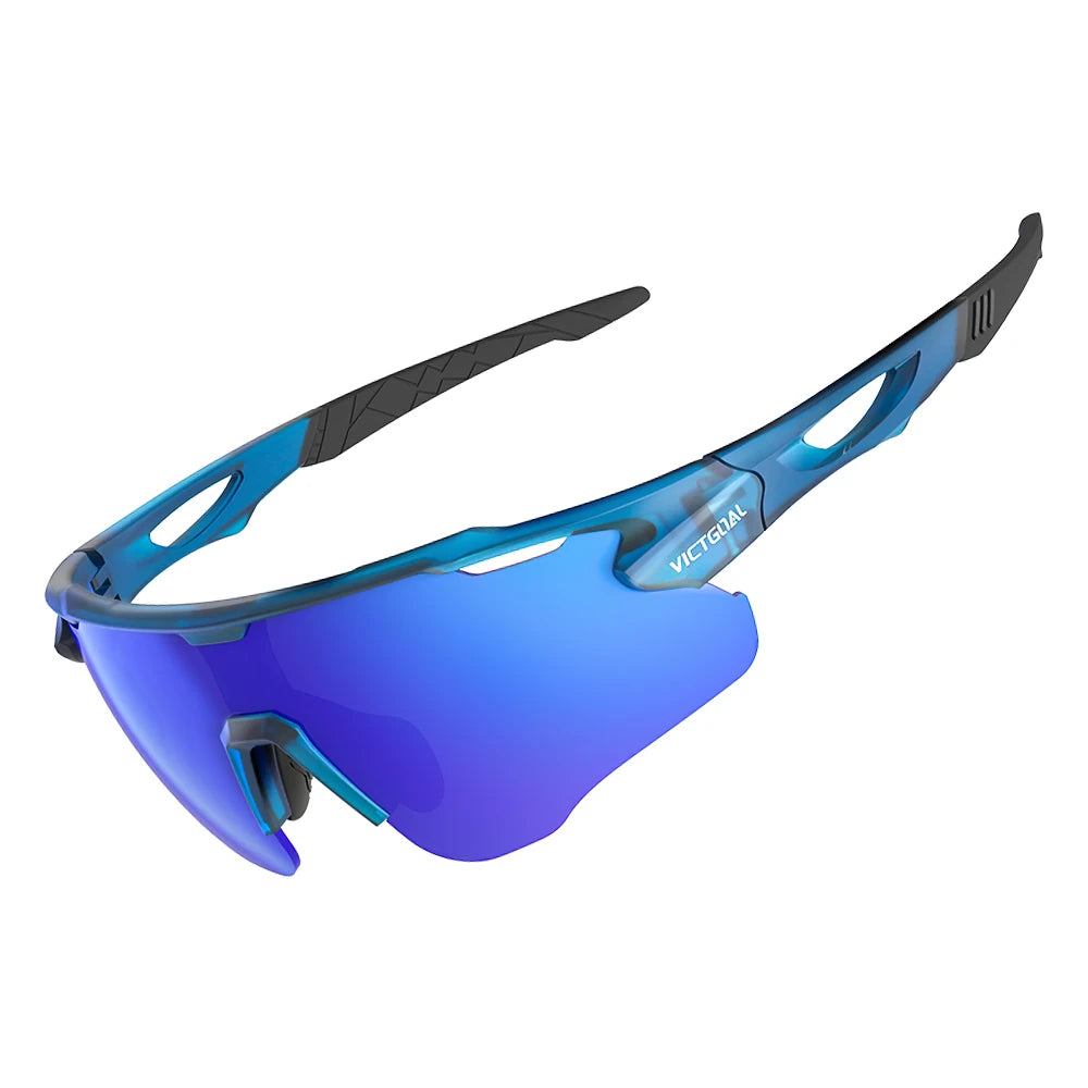 VICTGOAL Outdoor Sports Polarized Sunglasses for Men Women UV400 Protection Mountain Bike Glasses Running Climbing Cycling Polarized Glasses