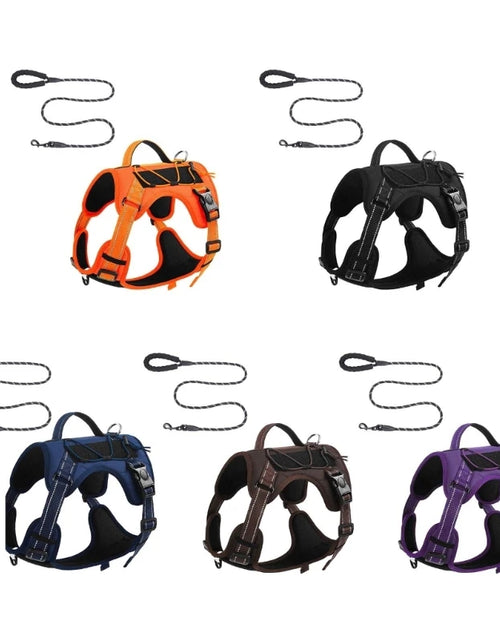 Load image into Gallery viewer, Dog Training Harness Reflective Vest Leash Training Vest for Daily Use
