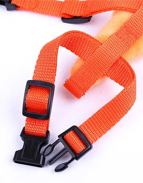 Load image into Gallery viewer, Hamster Rabbit Small Pets Chest Strap Outdoor Traction Rope Adjustable Harness Leash Vest  Rabbit Hedgehog Guinea Pig
