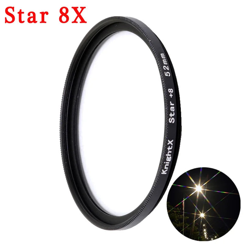 Professional Phone Camera Macro Lens CPL Star Variable ND Filter All Smartphones 37Mm 52Mm 55Mm 58Mm for Canon Nikon