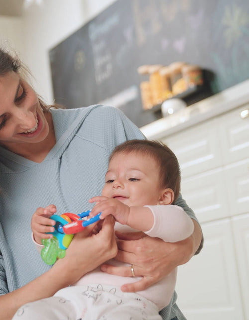 Load image into Gallery viewer, Icybite Textured and Soothing Teether for Baby, Multicolor Keys
