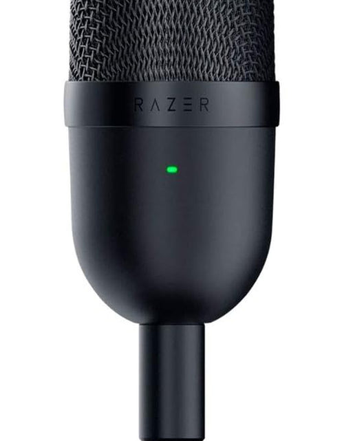 Load image into Gallery viewer, Seiren Mini USB Streaming Microphone: Precise Supercardioid Pickup Pattern - Professional Recording Quality - Ultra-Compact Build - Heavy-Duty Tilting Stand - Shock Resistant - Classic Black
